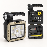 Kit Linterna Solar + Herramientas