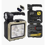 Kit Linterna Solar + Herramientas