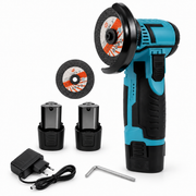 Mini Amoladora Angular Inalámbrica 12V + 2 Baterías