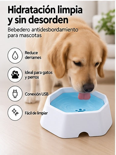 Bebedero Antidesbordamiento para Mascotas - característica 1