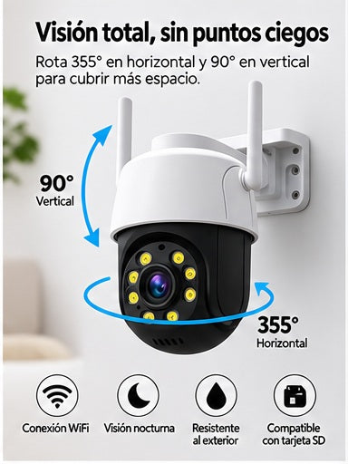 Mini Cámara WiFi 360° Full HD - característica 3